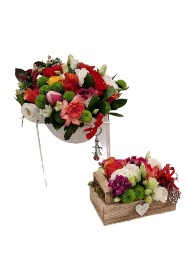 Composizione di fiori primaverili
