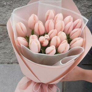 Bouquet 20 tulipani rosa
