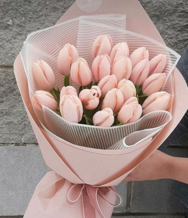 Bouquet 20 tulipani rosa