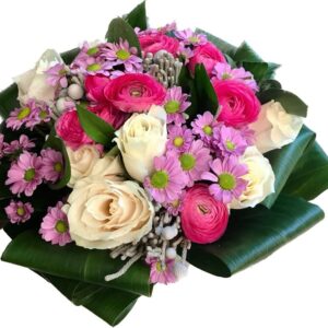 Bouquet rose e margherite